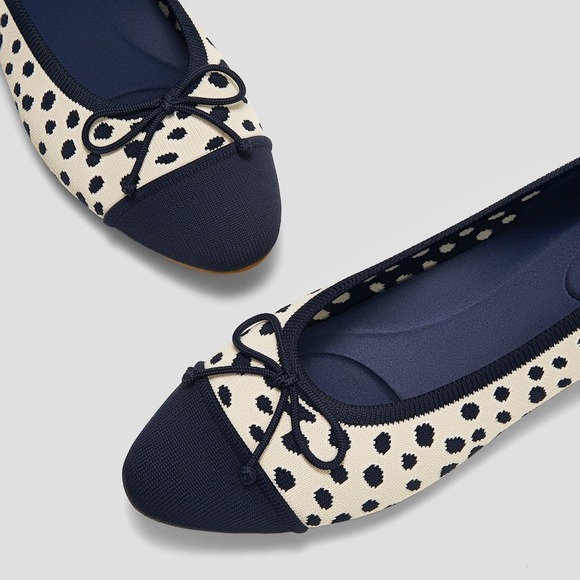 VIVAIA Almond-Toe Bow Flats (Tiana) EU 43/ US 11 - Picture 2 of 10